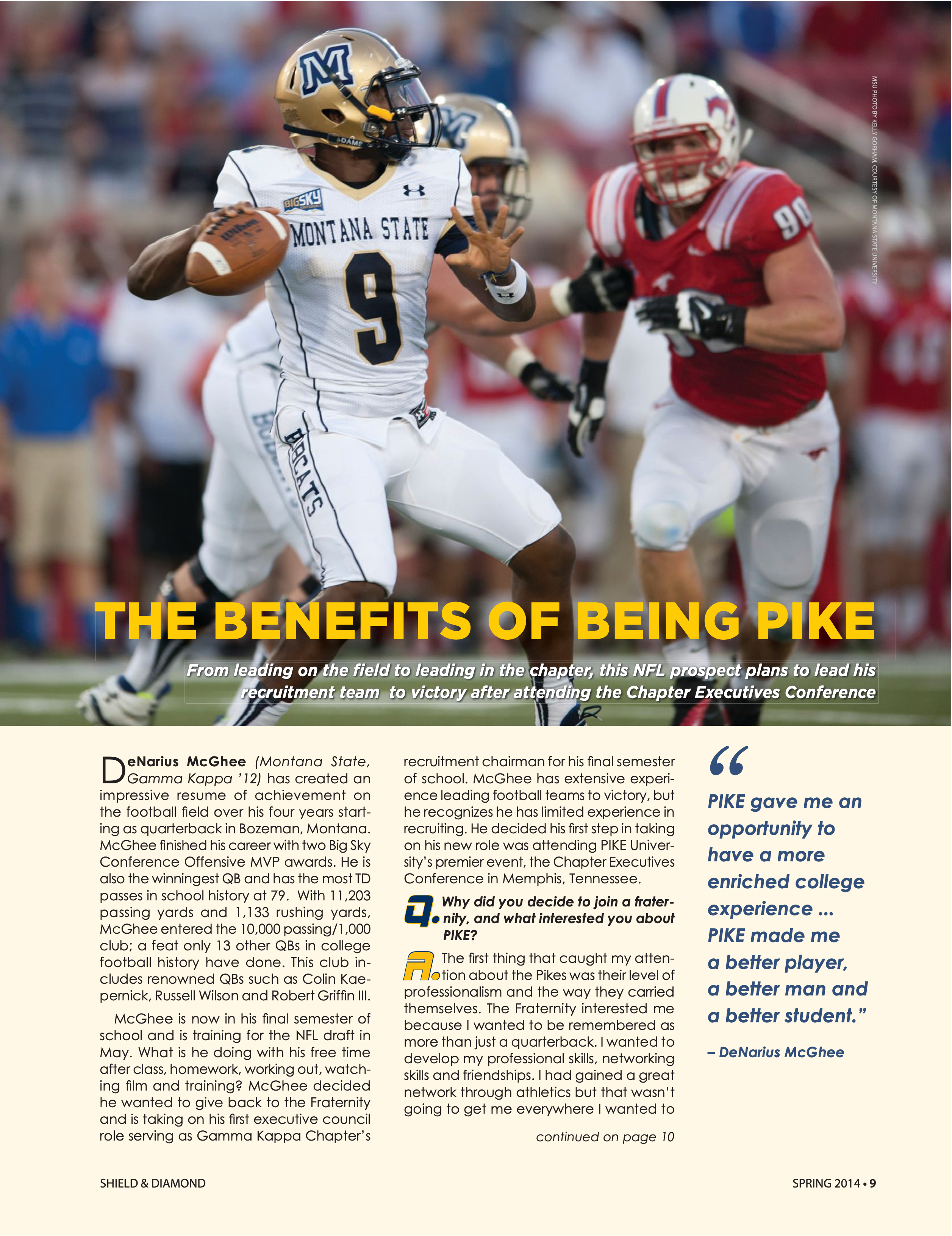 The Benefits of Being Pike